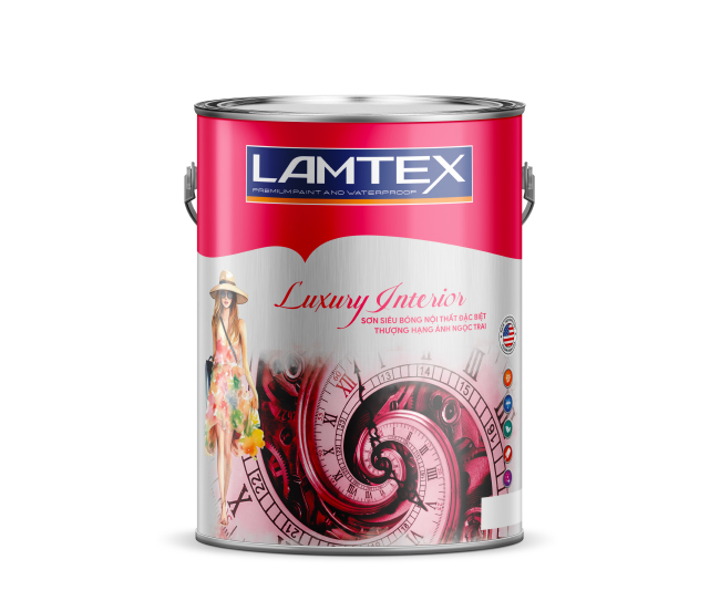Sơn siêu bóng nội thất đặc biệt thượng hạng ánh ngọc trai LAMTEX